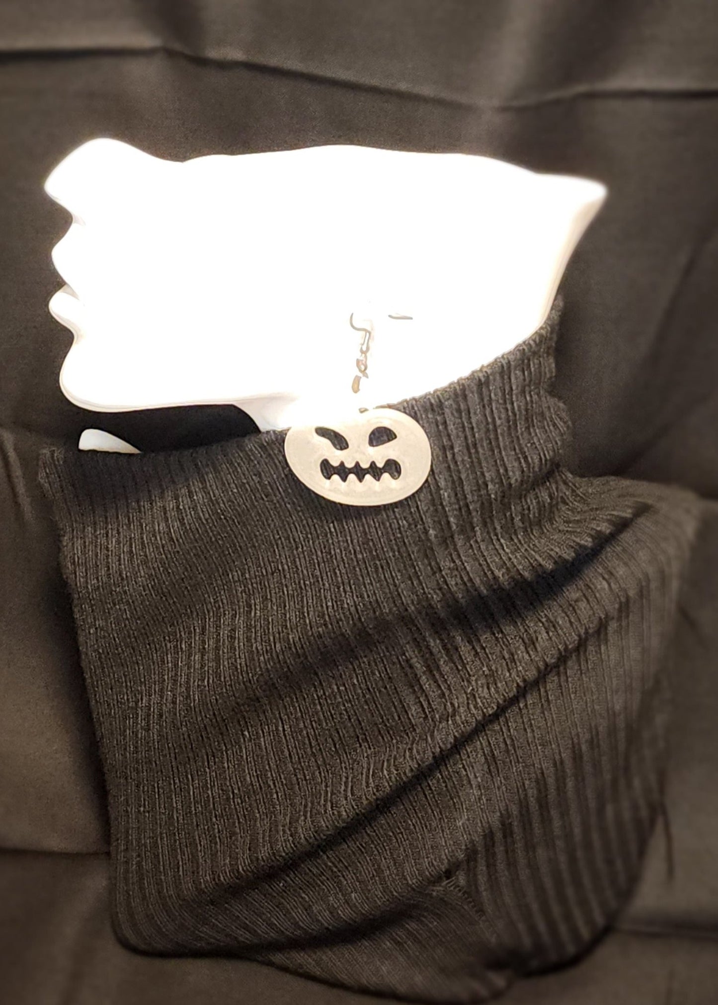 Jack O' Lantern Earrings in 2 Colors & 2 Sizes