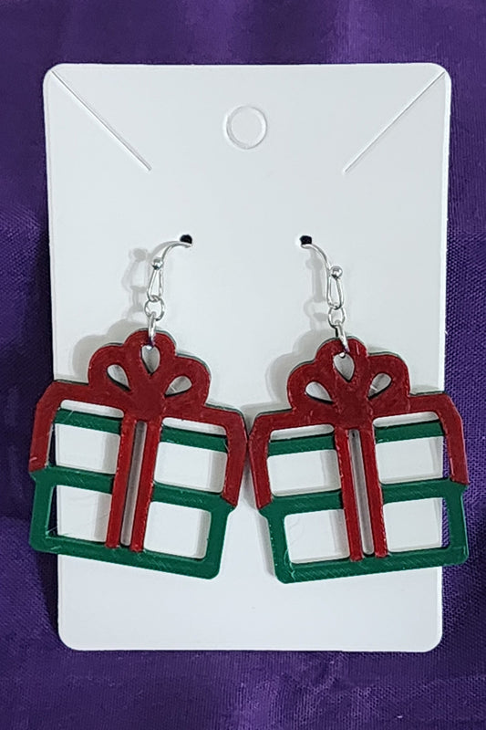 Holiday Gift Box Earrings