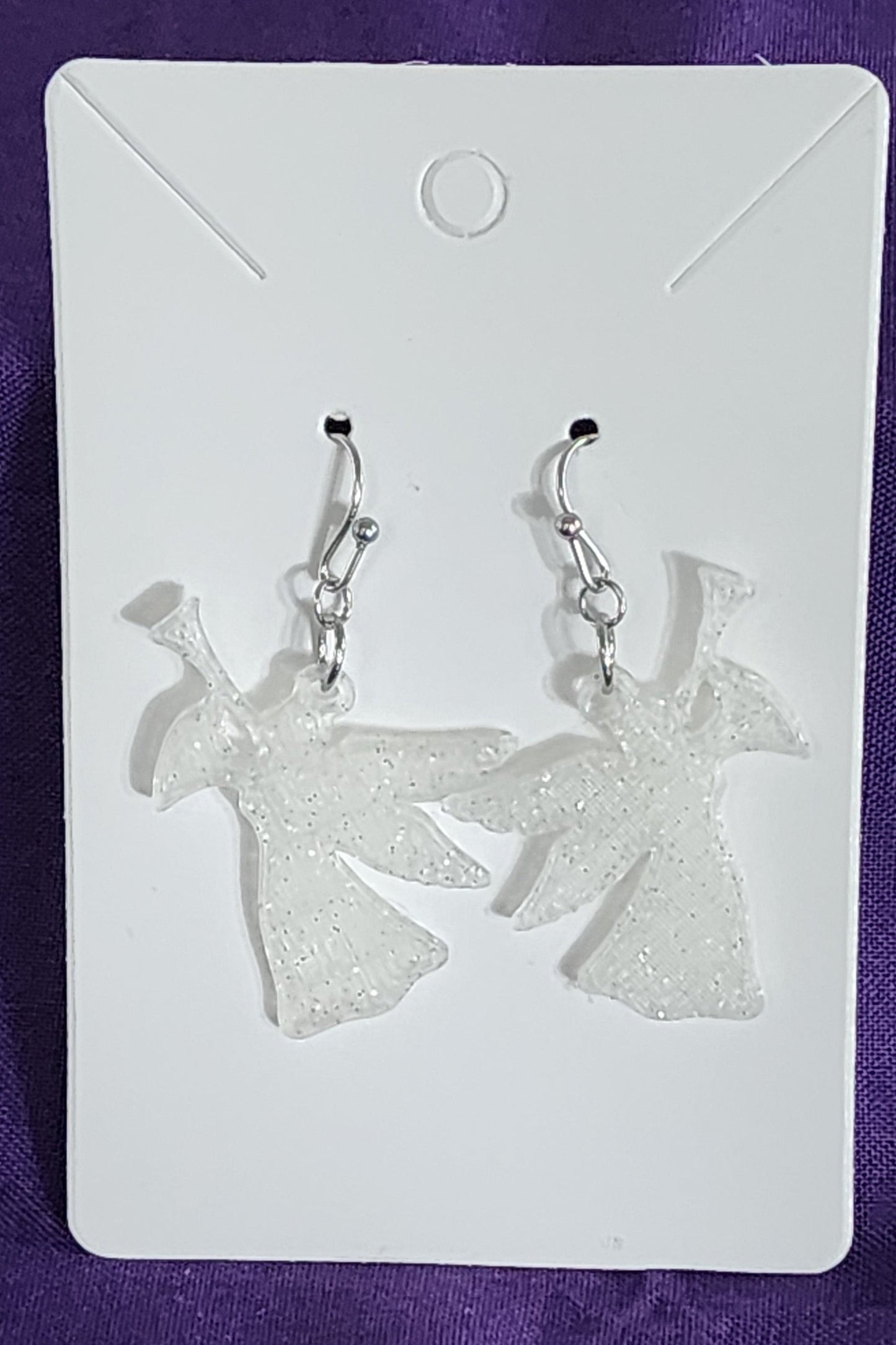 Christmas Angel Earrings in 2 Colors