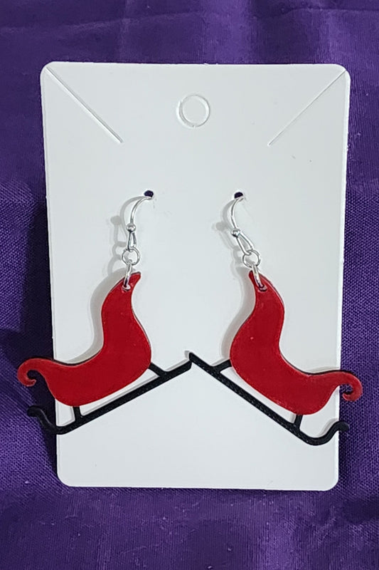 Holiday Sleigh Earrings