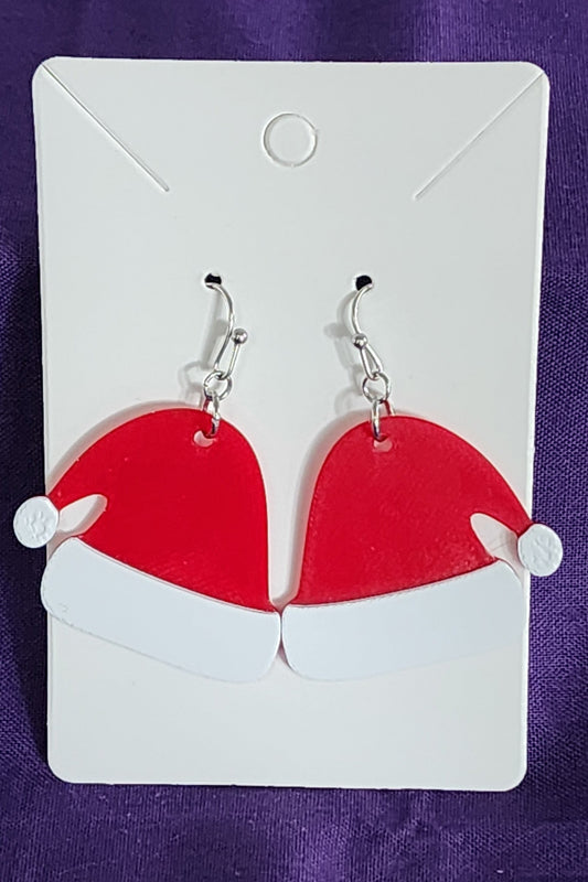 Santa Hat Earrings