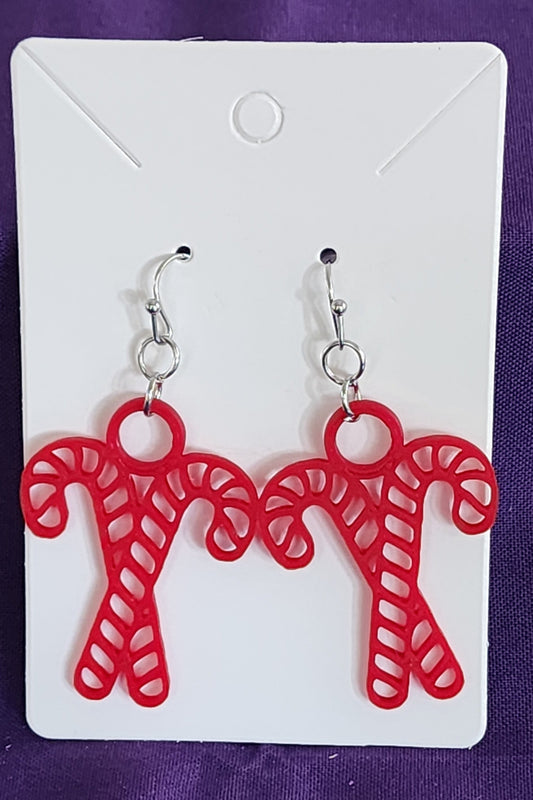 Candy Cane Earrings