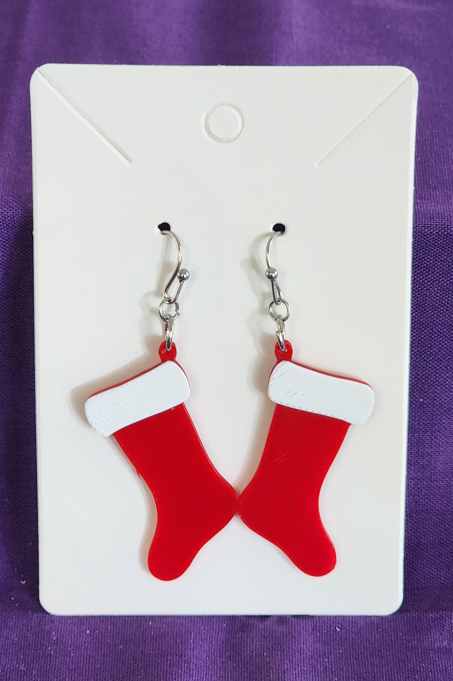 Christmas Stocking Earrings